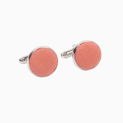 Marsala Pink Cufflinks 2
