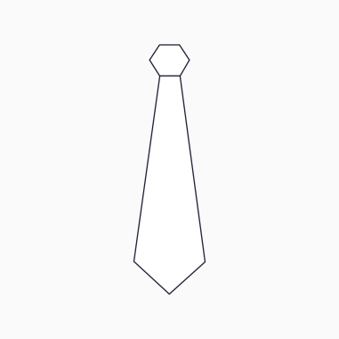 Cravate SLIM - Tissu au choix