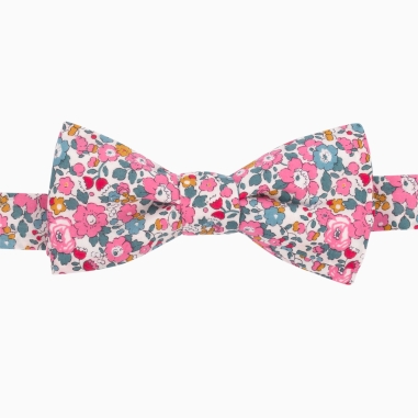Pink Green Betsy Ann Liberty Bow Tie