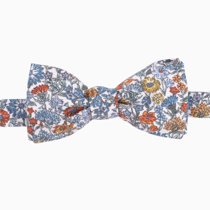 Liberty Copper Blue May fields Bow Tie