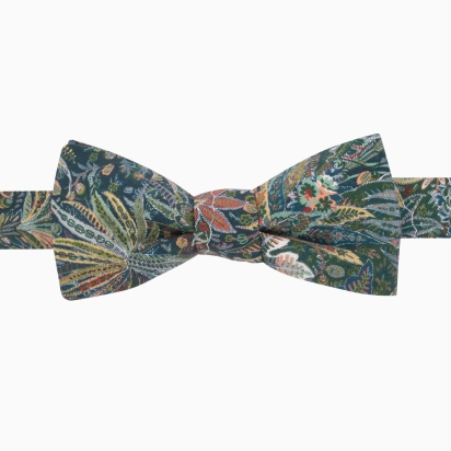 Liberty Green Havana Bow Tie