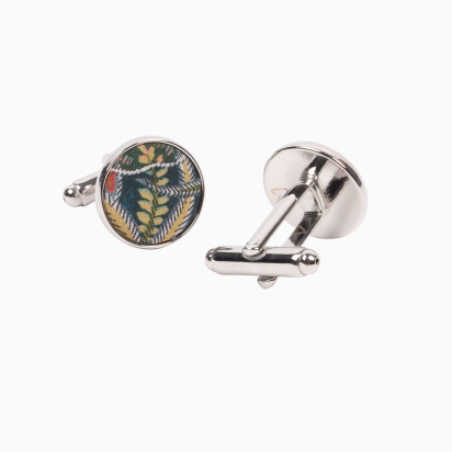 Green Havana Liberty Cufflinks