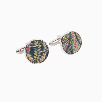 Green Havana Liberty Cufflinks 2