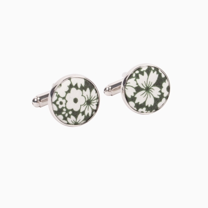 Jacqueline's Blossom Liberty Cufflinks 2