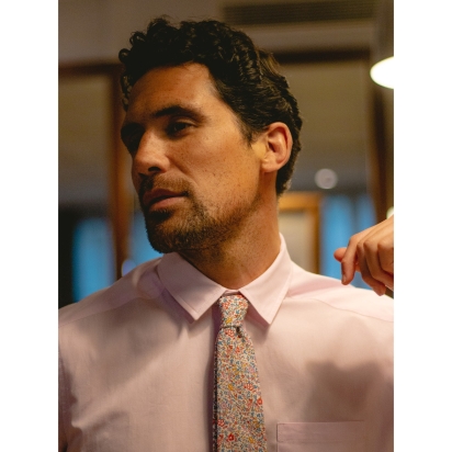 Liberty Blue Pink Katie & Millie Tie 2