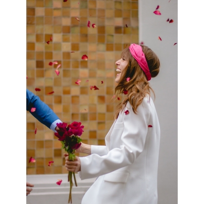 Headband Lin Fuchsia