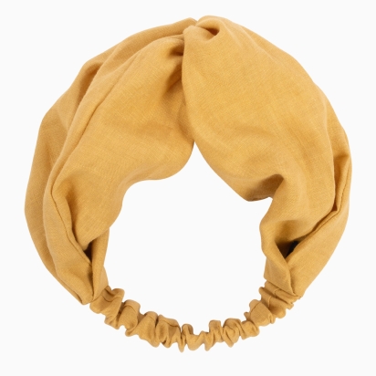 Headband Lin Moutarde