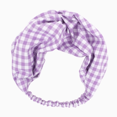 Headband Vichy violet