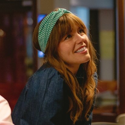 Green Gingham Headband