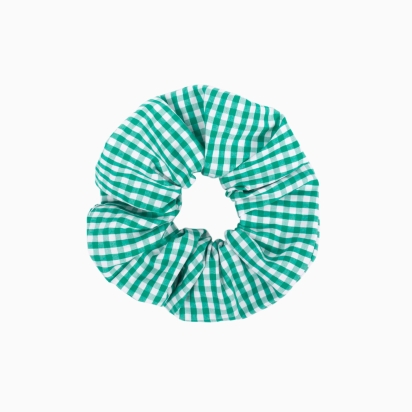 Maxi Chouchou Vichy vert