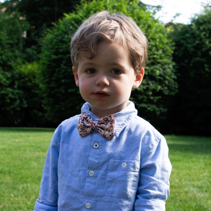 Noeud papillon ENFANT Liberty Wiltshire Whisky 2