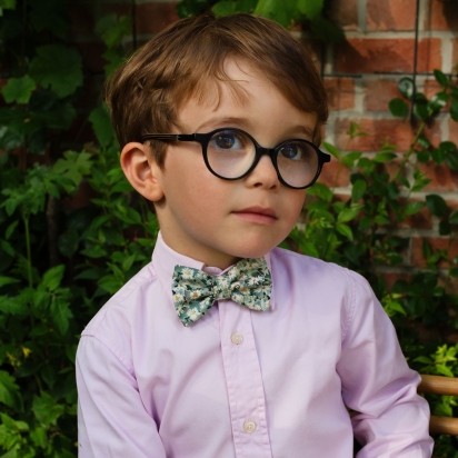 Liberty Green Marguerite Kid Bow Tie 2