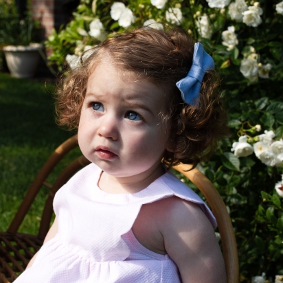 Lot de 2 BARRETTES - Liberty Camille bleu 2