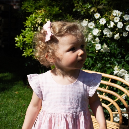 2 Girl's Hair clips - Liberty Green...