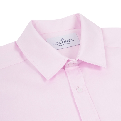 Chemise rose pâle - Le Colonel
