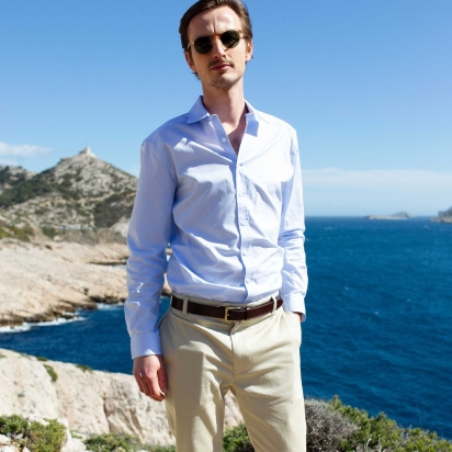 Light blue Le Colonel Shirt