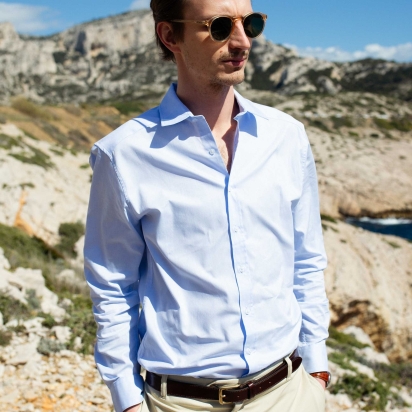 Light blue Le Colonel Shirt