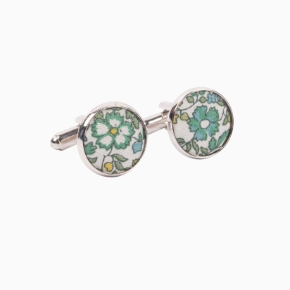 Liberty Lime Katie & Millie Cufflinks