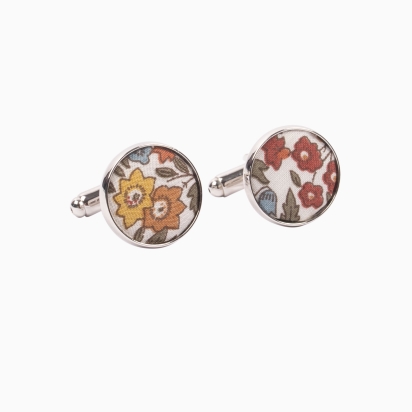 Liberty Saffron Ava Cufflinks