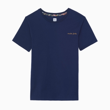 Embroidered T-shirt Moules Frites