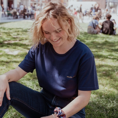 Embroidered T-shirt Moules Frites