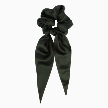 Foulchie Soie vert orage