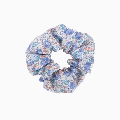Liberty Blue Claire Aude Scrunchie