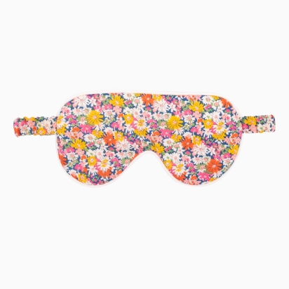 Masque de nuit - Liberty Libby bleu fuchsia