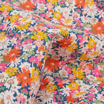 Blue Fuchsia Liberty Libby Pyjama Shorts