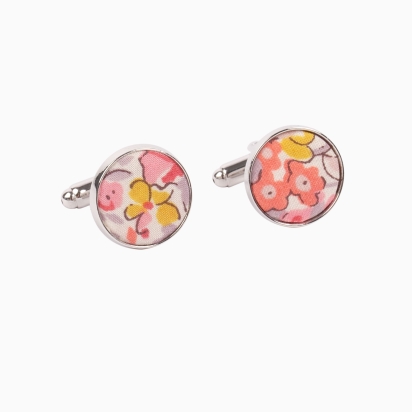 Liberty Pink Claire Aude Cufflinks 2
