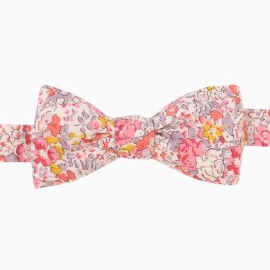 Pink Claire Aude Liberty bow tie