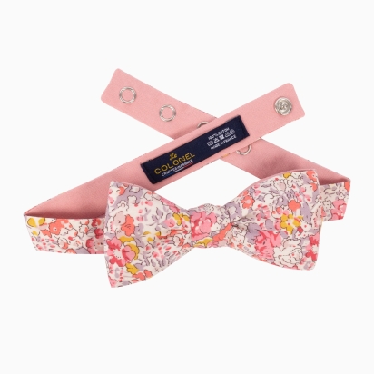 Liberty Pink Claire Aude Bow Tie