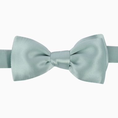 Mint Silk bow tie