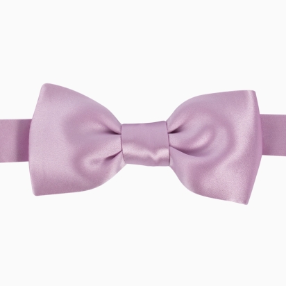 Noeud papillon Soie lilas