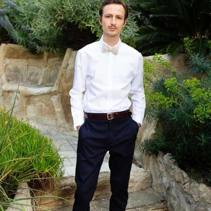 Navy Blue Le Colonel Chino