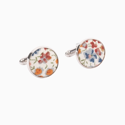 Liberty Terracotta Phoebe Cufflinks