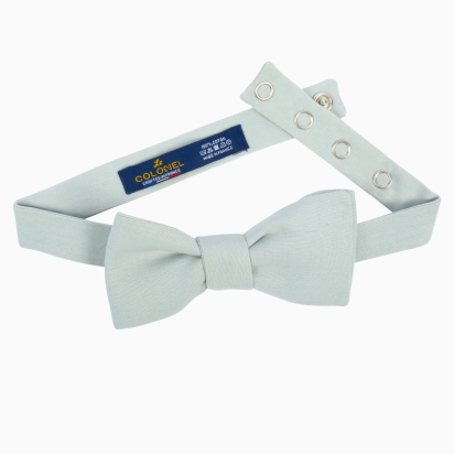 Sky Grey Bow Tie 2