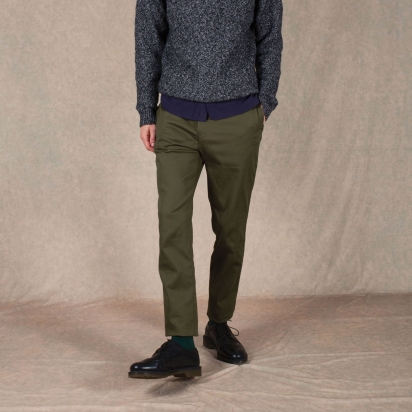 Pantalon Chino Le Colonel vert olive