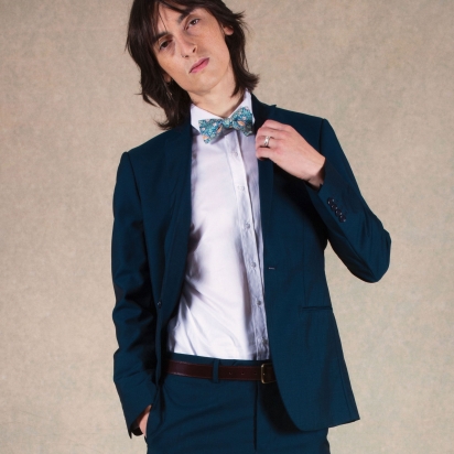 Liberty Green Strawberry Thief Bow Tie