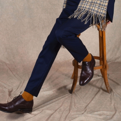 Mustard Organic Cotton Socks 2