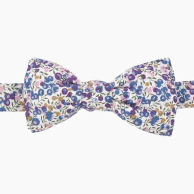 Liberty Wiltshire Blueberry Bow Tie