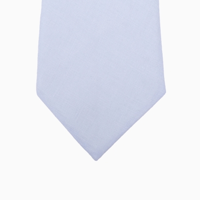 Sky blue Linen Tie