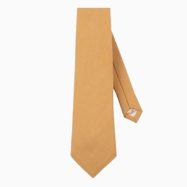 Mustard Linen Tie