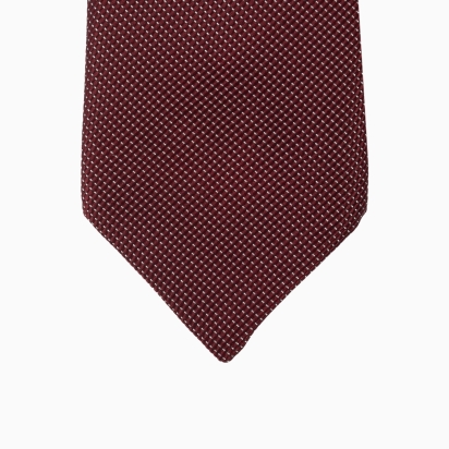 Burgundy Fiorenza Silk Tie