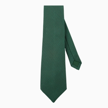 Forest Green Fiorenza Silk Tie
