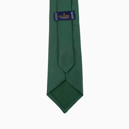 Forest Green Fiorenza Silk Tie