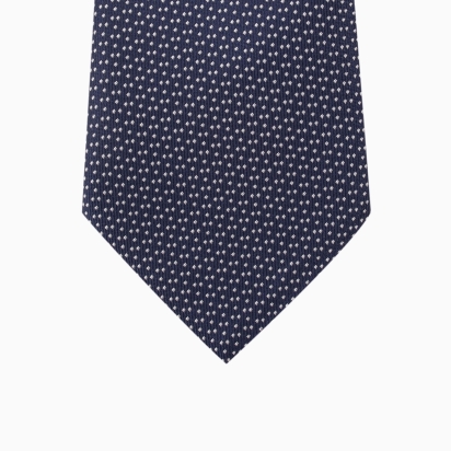 Navy blue Milano Silk Tie