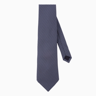 Navy blue Milano Silk Tie