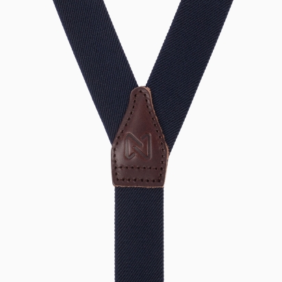 Sapphire blue Skinny braces