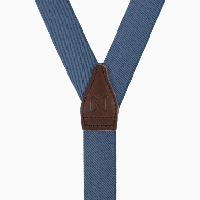 Texan blue Skinny braces